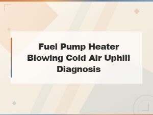 Heater Blowing Cold Air When Driving Uphill Causes and Fixes